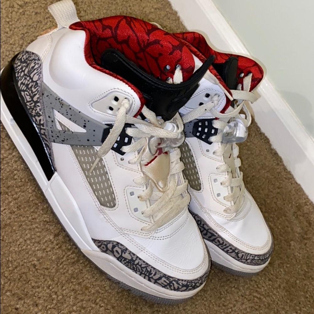 Jordan spizike white cement